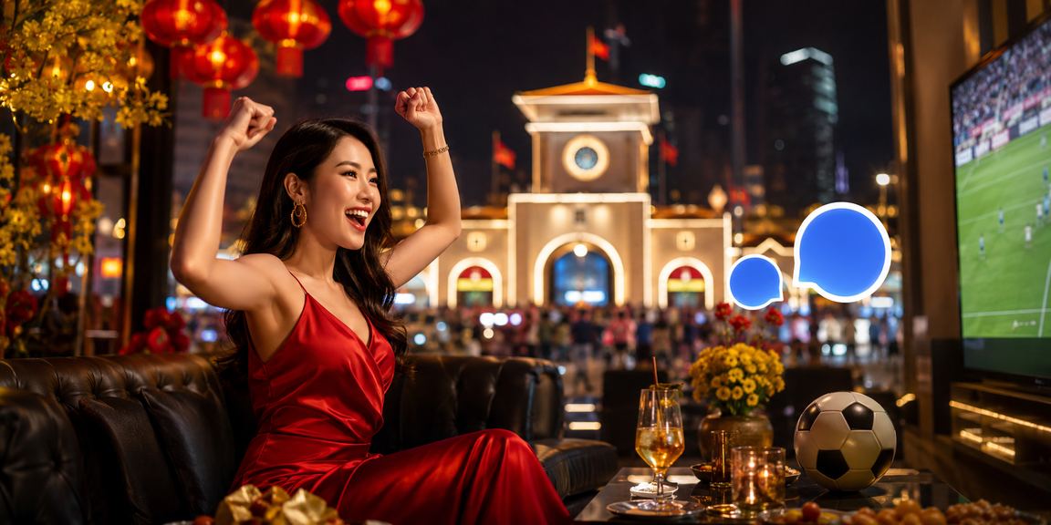 Không gian sòng bạc nhộn nhịp tại lễ hội cá cược Hồ Chí Minh