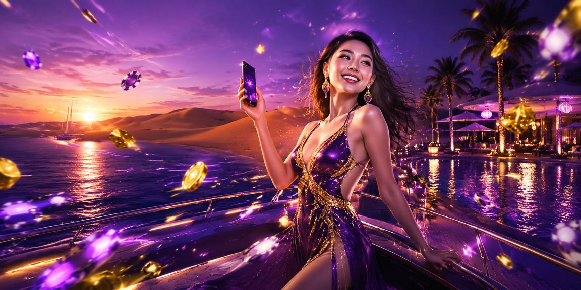 Casino di động với đèn neon tại Mũi Né Việt Nam